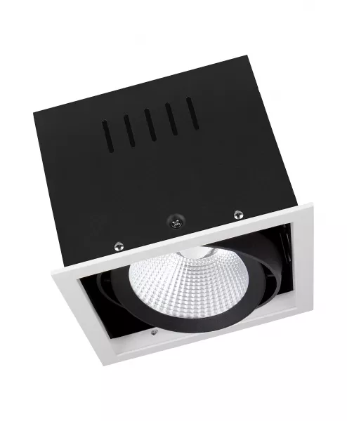 LEDVANCE - LDV SPOT MULTI 1X30W/3000K 2700lm 38� Blanc/Noir Spot Cardanique LEDVANCE (4058075113923)
