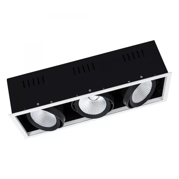 LEDVANCE - LDV SPOT MULTI 3X30W/4000K 3x2700lm 38� BLANC/NOIR LEDVANCE (4058075114029)