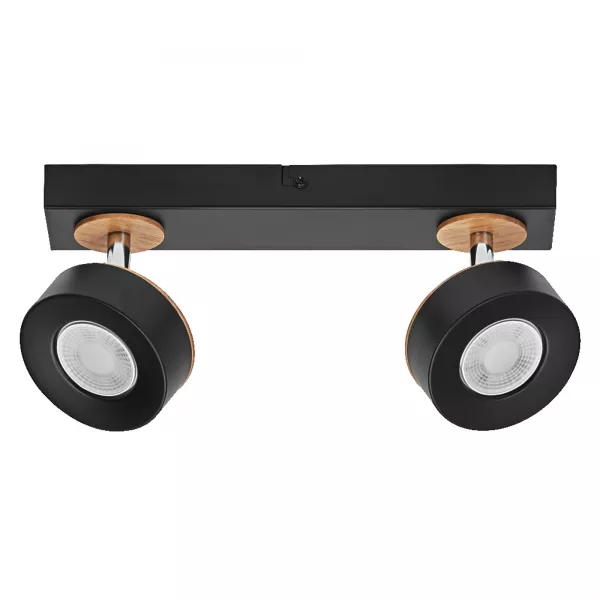 LEDVANCE - LDV Spot Pluto duo 298mm 10W/3000K 615lm Noir orientable - Plafonnier LEDVANCE (4058075833418)