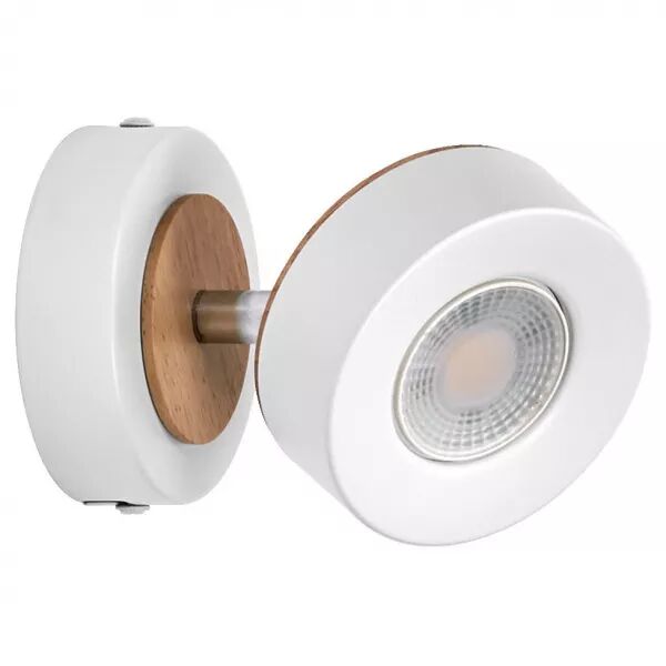 LEDVANCE - LDV Spot Pluto mono 90mm 5W/3000K 300lm blanc orientable - Plafonnier LEDVANCE (4058075827882)