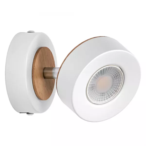 LEDVANCE - LDV Spot Pluto mono 90mm 5W/3000K 300lm blanc orientable - Plafonnier LEDVANCE (4058075827882)