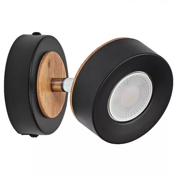 LEDVANCE - LDV Spot Pluto mono 90mm 5W/3000K 300lm Noir orientable - Plafonnier LEDVANCE (4058075833395)