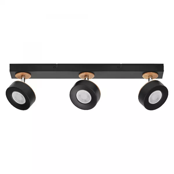 LEDVANCE - LDV Spot Pluto trio 498mm 15W/3000K 960lm Noir orientable - Plafonnier LEDVANCE (4058075833432)