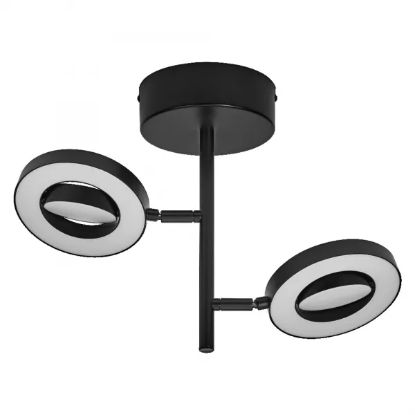 LEDVANCE - LDV Spot Saturn duo 21W 465lm click CCT Noir orientable - suspension LEDVANCE (4058075833531)