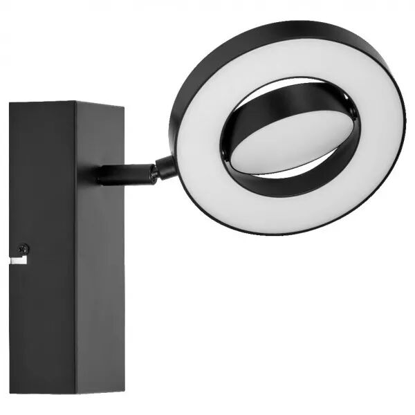 LEDVANCE - LDV Spot Saturn mono 11W 215lm click CCT Noir orientable - plafonnier LEDVANCE (4058075833470)