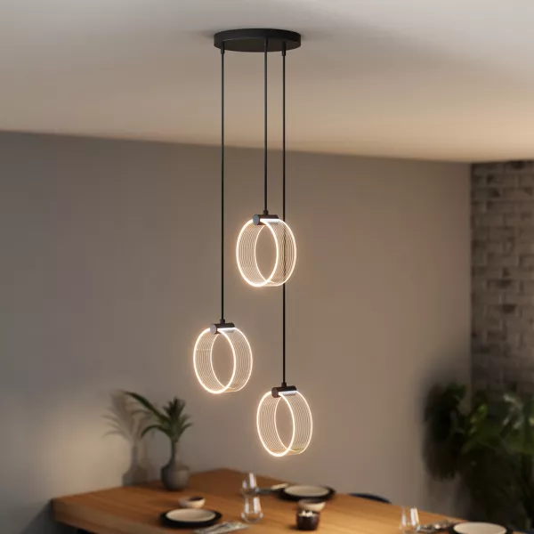 LEDVANCE - LDV Suspension Circle Triolin�aire 18W 1300lm ClickCCT(3000/4200/6500K) LEDVANCE (4058075838642)