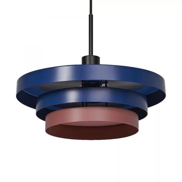 LEDVANCE - LDV Suspension d�co Layers E27 bleue - Lampe non fournie LEDVANCE (4058075839007)