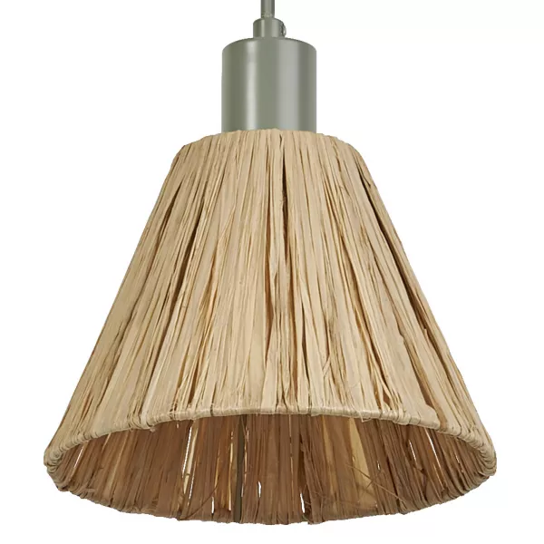 LEDVANCE - LDV Suspension mono d�co RAFFIA � culot E27 vert - lampe non incluse LEDVANCE (4058075838154)
