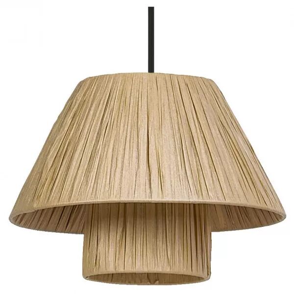 LEDVANCE - LDV Suspension �280mm BAMBOO Paper Hut � culot E27 marron - lampe non incluse (4058075840645)