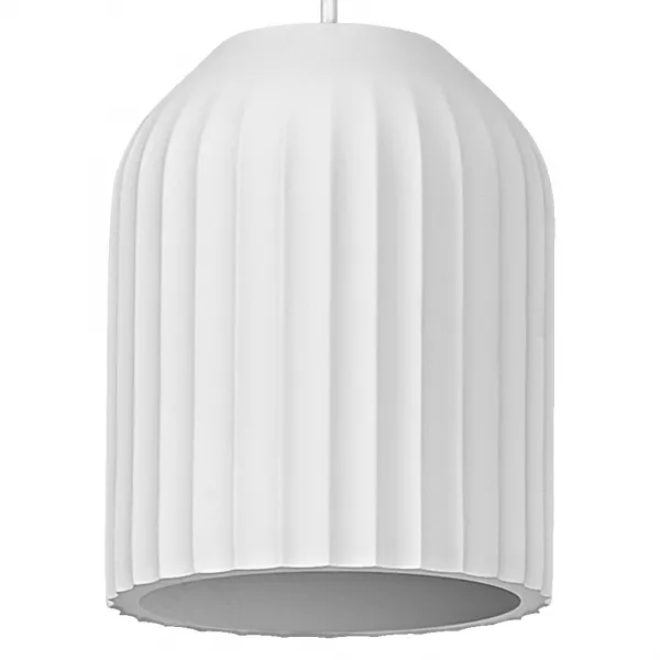 LEDVANCE - LDV Suspension Plaster ROUTES �150mm � culot E27 blanche - lampe non incluse (4058075841284)