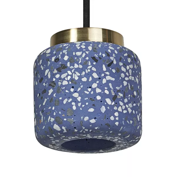 LEDVANCE - LDV Suspension TERRAZZO BALL � CULOT GU10 bleue - lampes non incluse (4058075841727)