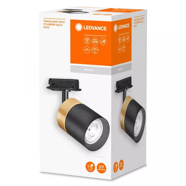 LEDVANCE - LDV TrackLIGHT SPOT CYLINDER GU10 NR/OR Levance (4058075756700)