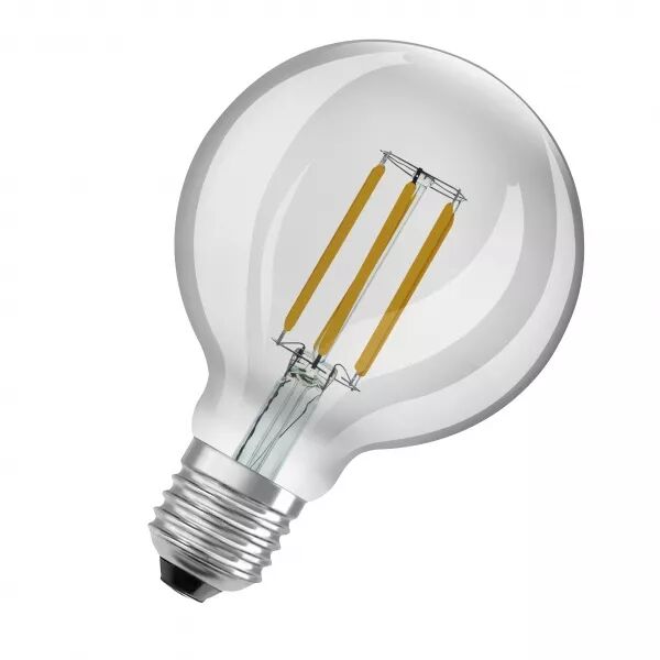 LEDVANCE - LED CLASSIC LEDVANCE Classe Energie A GLOBE95 Verre Claire E27 4W 840lm 3000K (4099854002908)