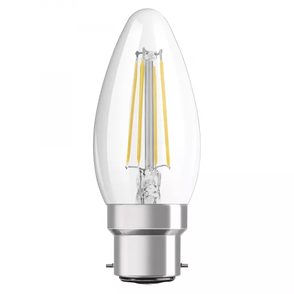 LEDVANCE - LED CLASSIC LEDVANCE PFM CLB40 Verre Clair B22d 4W 827 470lm (4099854069314)