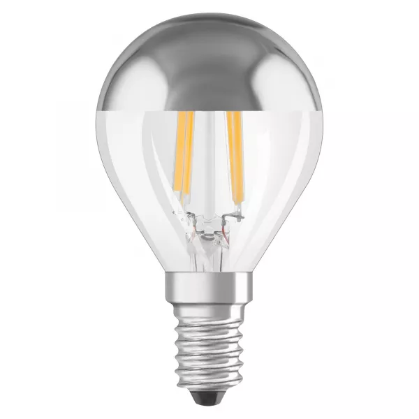 LEDVANCE - LED CLASSIC LEDVANCE PFM CLP31 Miroir argent E14 4W 827 350lm (4099854070037)