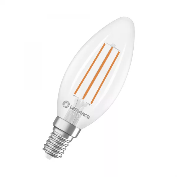 LEDVANCE - LED CLASSIC LEDVANCE SUP CLB40 �nergie A Claire827 E14 2,2W 470lm (4099854255267)