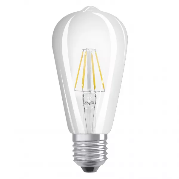LEDVANCE - LED CLASSIC LEDVANCE SUP DIM ST64 Edison60 Verre 927 E27 5,8W 806lm IRC90 (4099854062322)