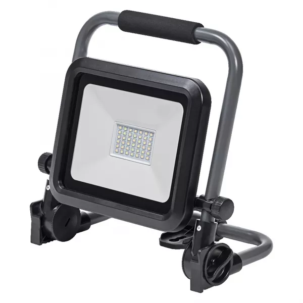 LEDVANCE - LED WORKLIGHT VALUE PROJECTEUR DE CHANTIER 30W LUMIERE DU JOUR R-Stand et Prise (4058075831254)