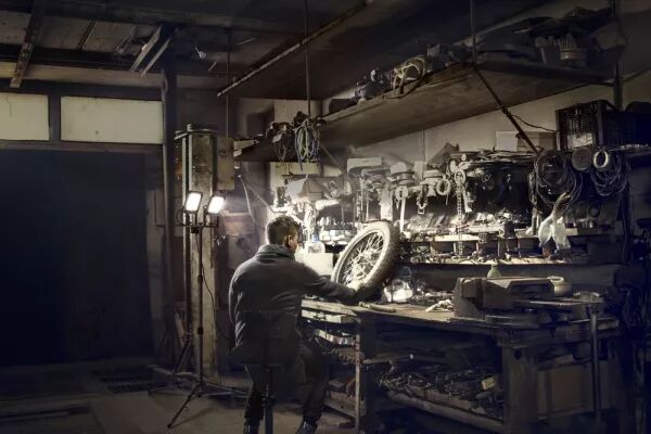 LEDVANCE - LED WORKLIGHT VALUE PROJECTEUR DE CHANTIER SUR TREPIED 2X20W LUMIERE DU JOUR (4058075831377)