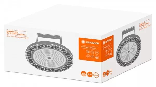 LEDVANCE - LEDVANCE High Bay LED 165W/4000K 70� IP65 IK08 22000lm (4058075074361)