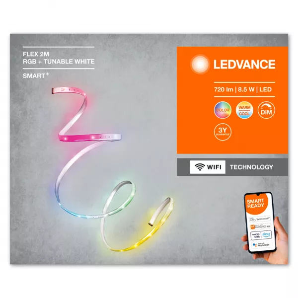 LEDVANCE - LEDVANCE Smart+ WIFI FLEX 2M RGBTW IP20 (4058075515932)