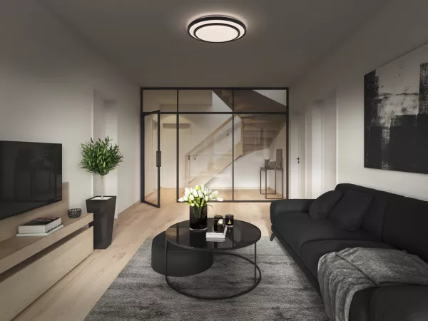 LEDVANCE - ORBIS BERLIN PLAFONNIER 490mm 36W CHAUD Noir (4058075829367)