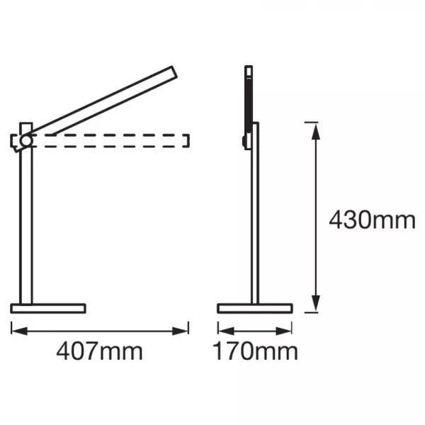 LEDVANCE - PANAN ALU CCT NOIR              LEDVANCE (4058075321281)