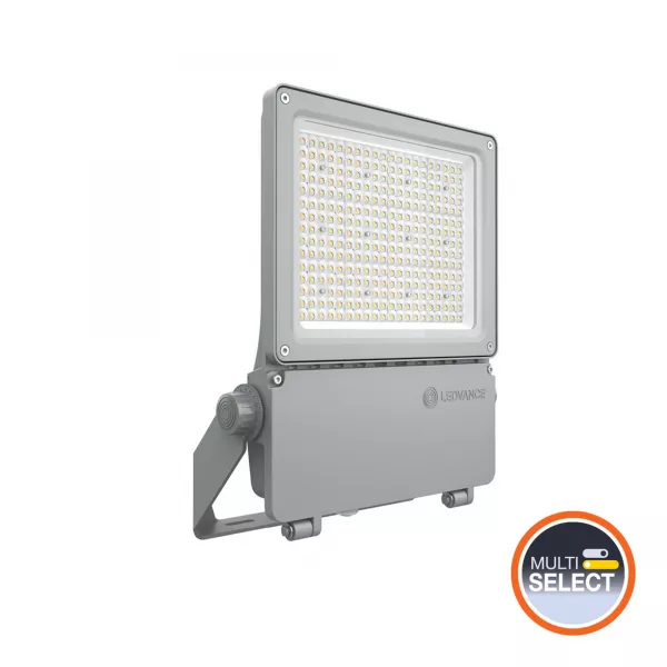 LEDVANCE - Projecteur FL FLEX 72...130W/4000K 11900...20800lm ML R60 IP66 Gris RAL9006 (4099854373428)