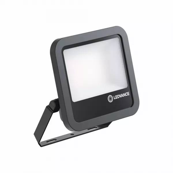 LEDVANCE - Projecteur FL100 53/69W 865 8000/10000lm Sym100 IP66 Noir Multi Lumen Natureloop (4099854306204)
