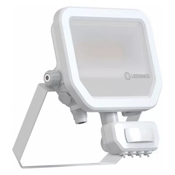 LEDVANCE - Projecteur FL20PIR 11/17W 830 1465/2200lm Sym100 IP65 Blanc MultiLumenNatureloop (4099854309465)