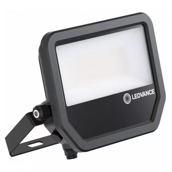 LEDVANCE - Projecteur FL50 27/41W 840 4000/6000lm Sym 100 IP66 Noir Multi Lumen Natureloop (4099854305962)