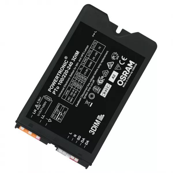 LEDVANCE - PTO 100/220-240 3DIM OSRAM BALLAST �LECTRONIQUE POUR LAMPES HPD (956361)