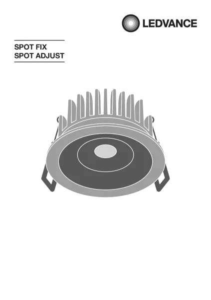LEDVANCE - SPOT LED Orientable 8W/930 680lm 36� Multi Lumen DIM IP20 Blanc d�coupe  � 68mm (4058075799646)