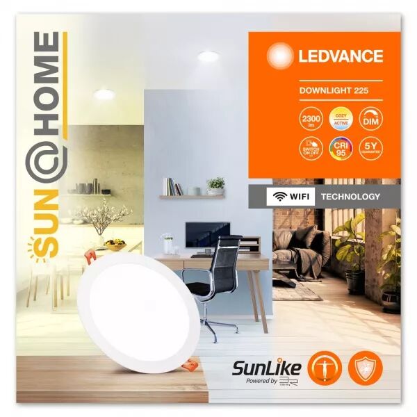LEDVANCE - SUN@HOME SMART+ Slim Downlight 225mm VARIATION DE BLANCS (4058075575851)