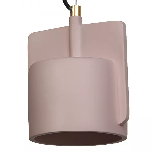 LEDVANCE - Suspension d�corative MOLD � 160mm en beton rose p�le avec douille E27 LEDVANCE (4058075841642)
