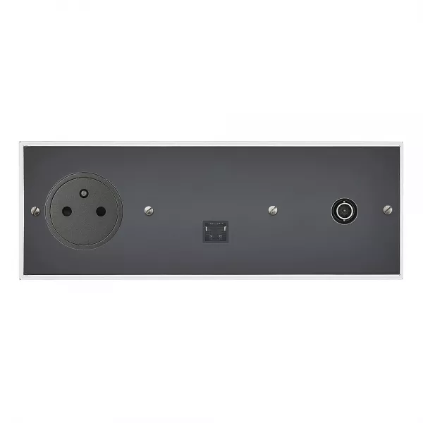 legrand-2p+t +rj45 cat.6 ftp + tv simple - m�moire cristal art d\'arnould (67037)