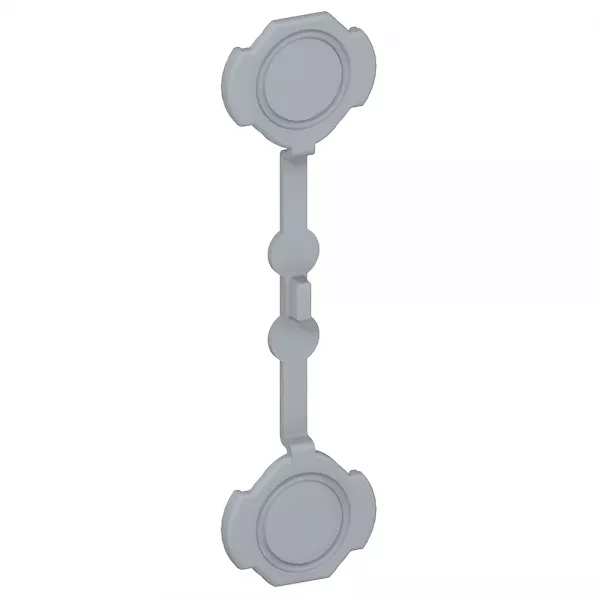 legrand-4 bouchons obturateurs pour trous de fixation sur supports m�talliques plexo (069598)