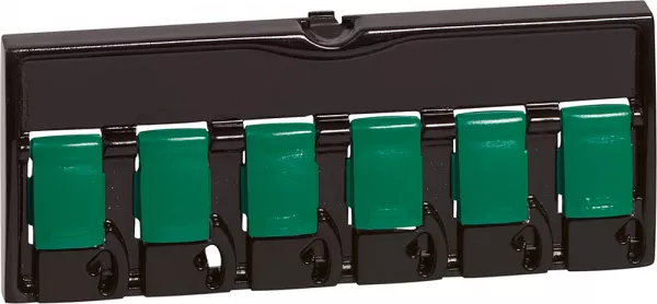 legrand-acces controle pour bloc panneau 19p - volet vert (033475)