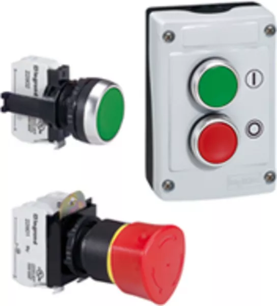legrand-acs bloc led  130v bleu vis (022933)