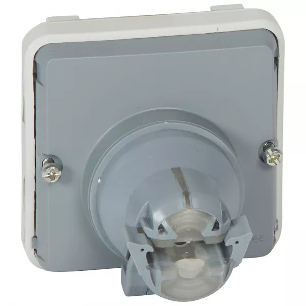 legrand-adaptateur �tanche plexo composable ip44 pour prise rj mosaic 2 modules - gris (069581)