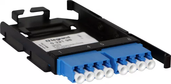 legrand-adaptateur lc tr�s haute densit� 8 lc monomode (032198)