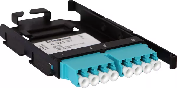 legrand-adaptateur lc tr�s haute densit� 8 lc multimode (032197)