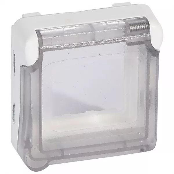 legrand-adaptateur opaque plexo composable blanc antimicrobien pour fonction mosaic (070725)