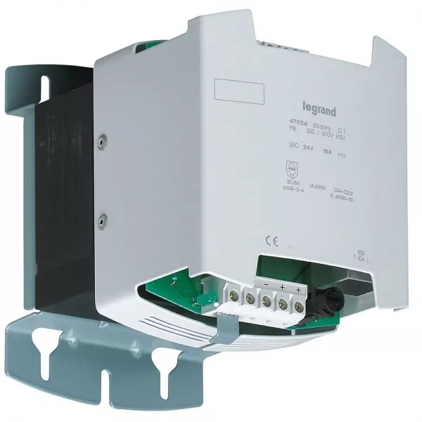 legrand-alim redress�e monophas�e non filtr�e - prim 230/400v~ - 48 v= - 240 w - 5 a (047063)