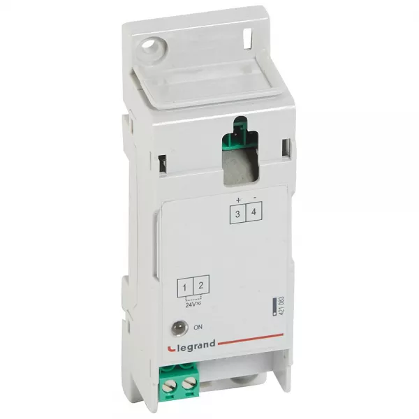 legrand-alimentation auxiliaire - dpx/dpx� avec tension d\'entr�e 24v~ et 24v= - 2 mod (421083)