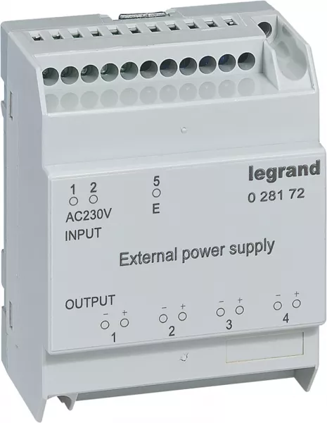 legrand-alimentation externe 24 v= pour dmx� 1600 (028172)