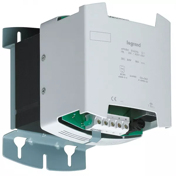 legrand-alimentation redress�e filtr�e monophas�e entr�e 230-400v~ sortie 24v= - 240w (047024)