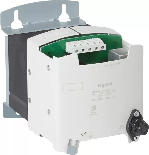 legrand-alimentation redress�e filtr�e monophas�e entr�e 230-400v~ sortie 24v= - 360w (047025)