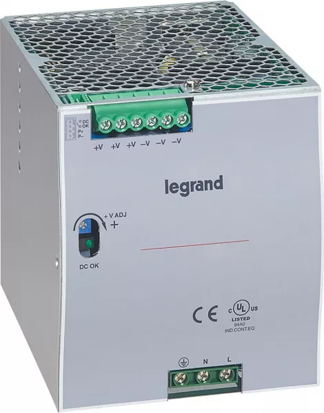 legrand-alimentation stabilis�e � d�coupage monophas�e 100-240v~/sortie 48v= - 240w (146643)
