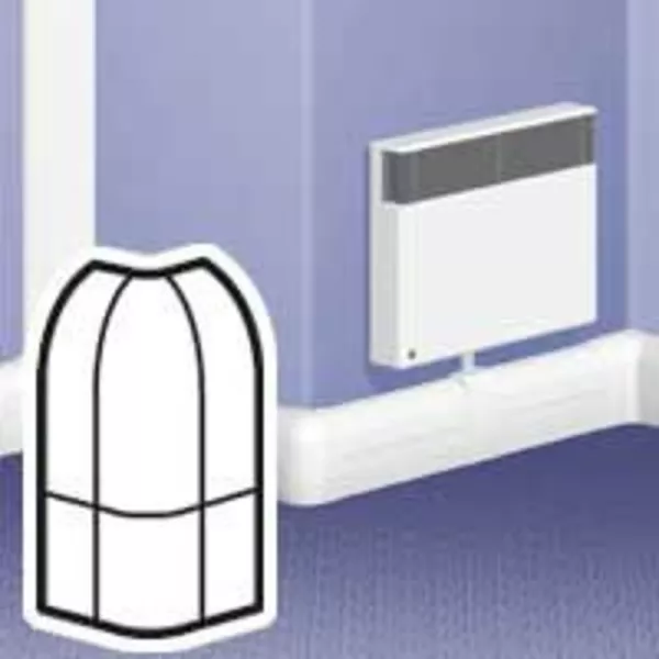 legrand-angle ext�rieur variable pour plinthe dlp 140x35mm - blanc (033716)